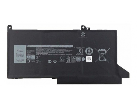 Bateria p/ Dell Latitude 12 7000 7280 7185 7480 DJ1J0 42Wh