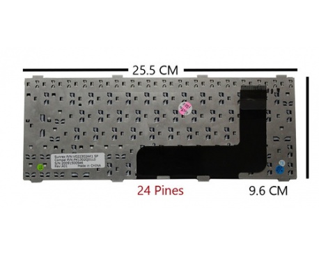 Teclado Dell Vostro 1200 SERIES V1200 V022302AK1 original