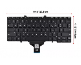 Teclado Dell Latitude 14 5400 5401 5410 7410 7280 7290 Español